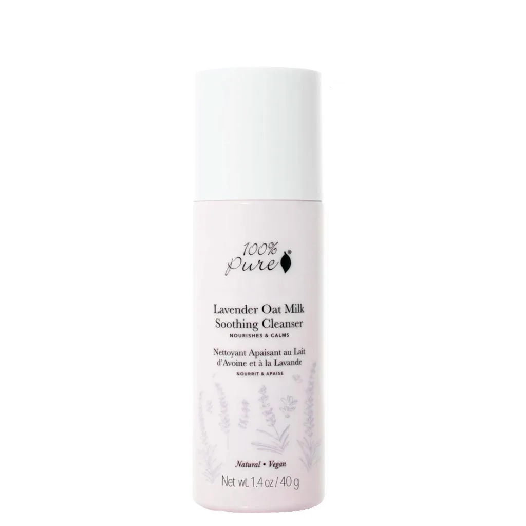 100% Pure Lavender Oat Milk Soothing Cleanser Puhdistusjauhe 50ml