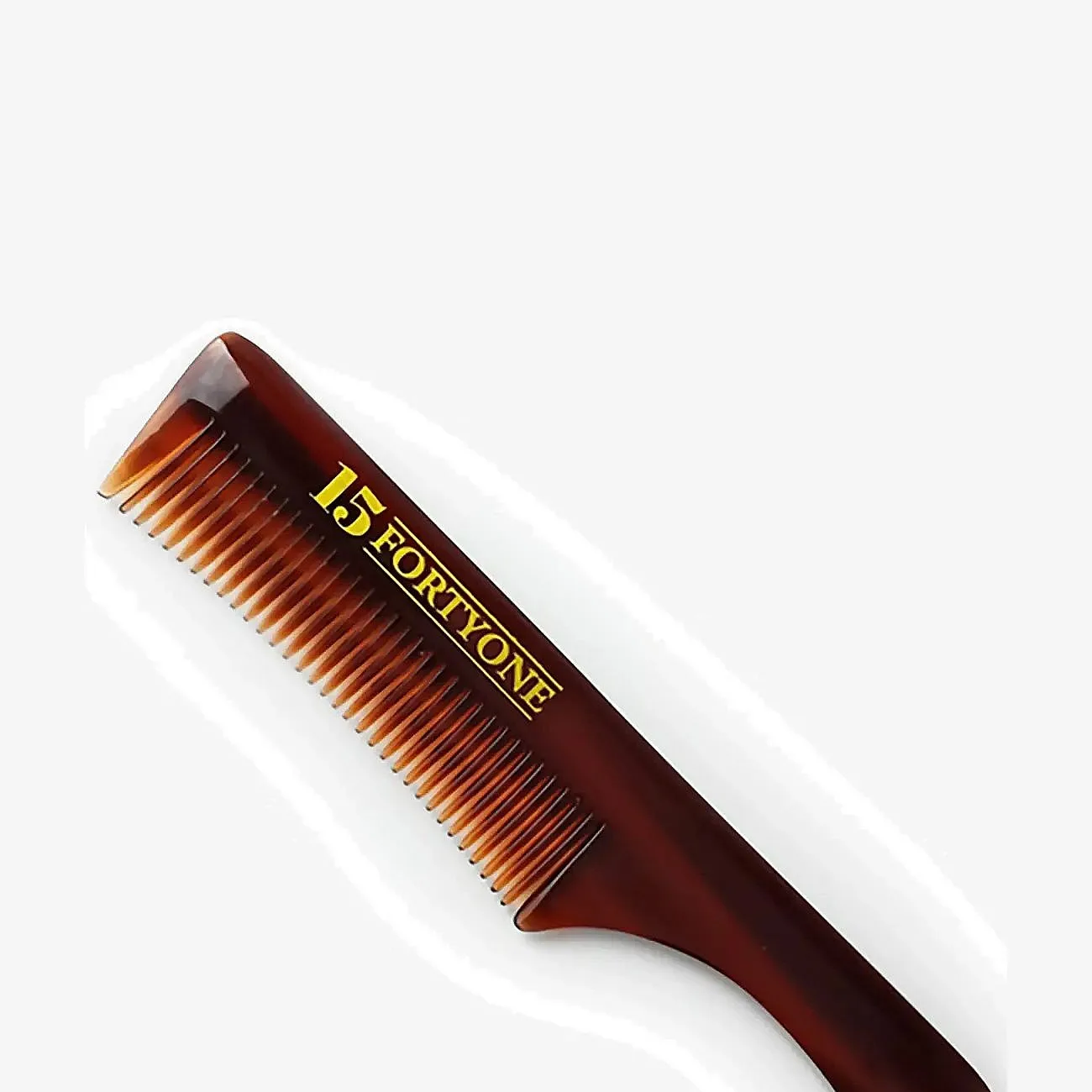 1541 of London Pocket Moustache Comb (Brown) - Brown - ONE SIZE