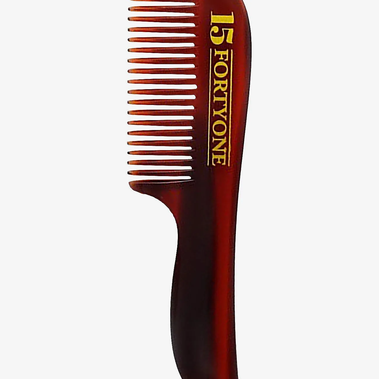 1541 of London Pocket Size Moustache Comb - Brown - ONE SIZE