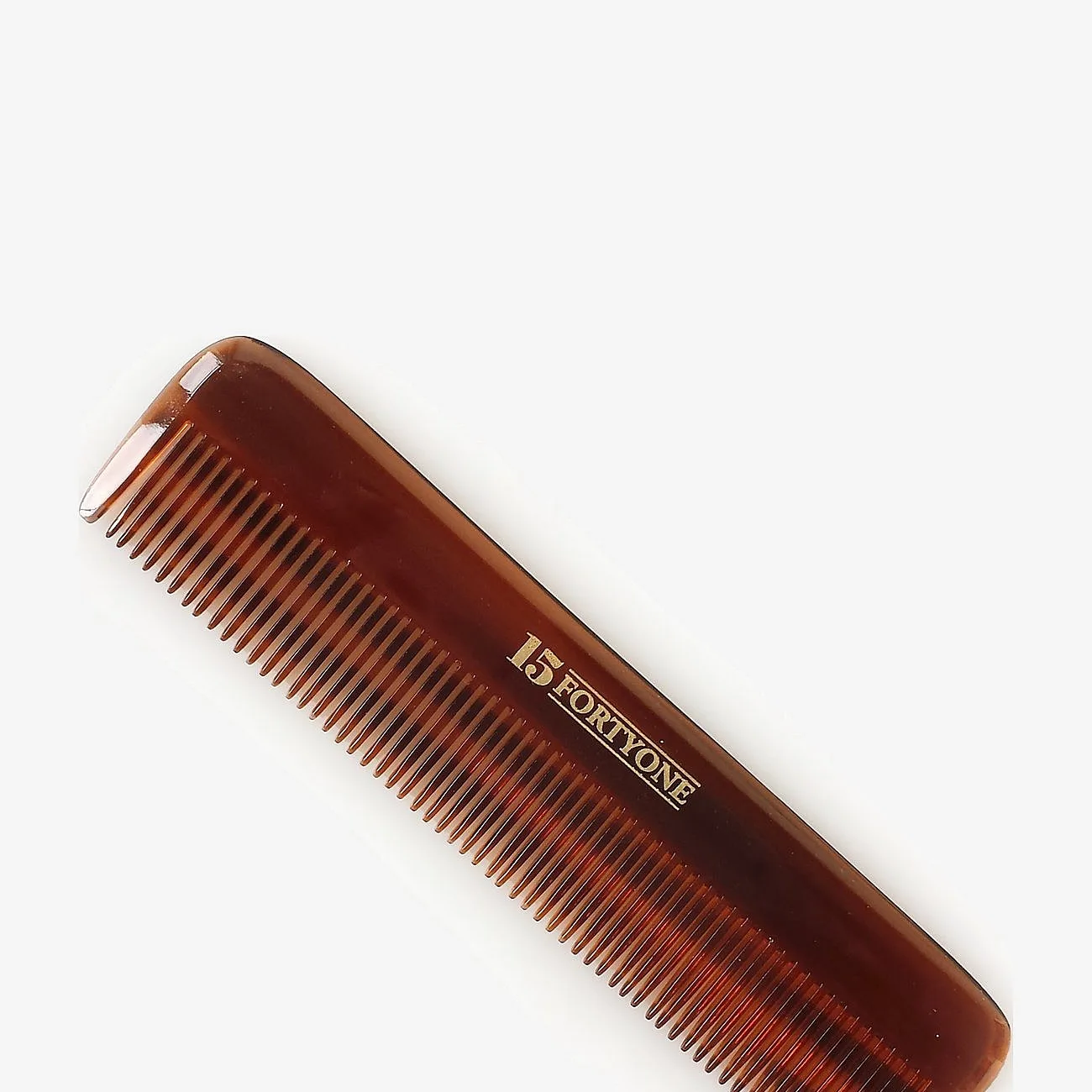 1541 of London Slim Pocket Comb (Fintandad/Bredd) - Brown - ONE SIZE