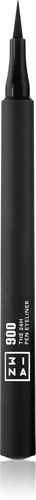 3INA The 24H Pen Eyeliner Langtidsholdbar eyeliner Skygge 900 Black 1,2 ml