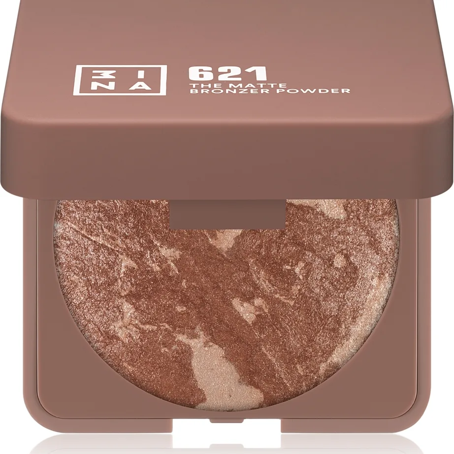 3INA The Bronzer Powder Kompakt bronzepudder Skygge 658 Matte Sand 7 g