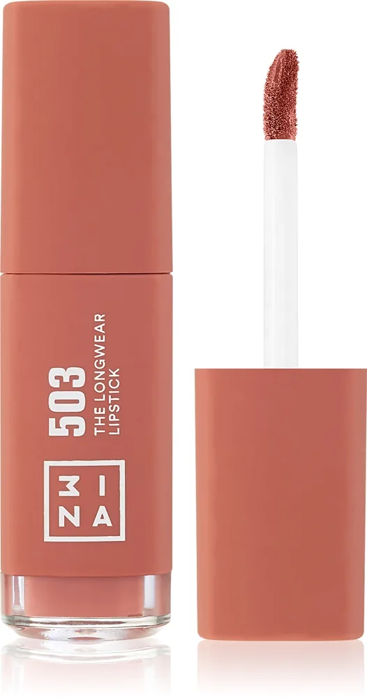 3INA The Longwear Lipstick Langtidsholdbar flydende læbestift Skygge 503 - Nude 6 ml