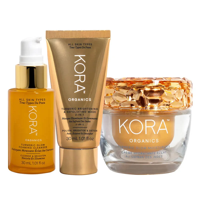Kora Organics Turmeric Brightening Trio 50 ml