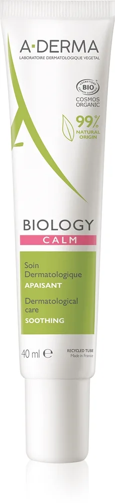 A-Derma Biology Calm Beroligende pleje Til sensitiv og intolerant hud 40 ml