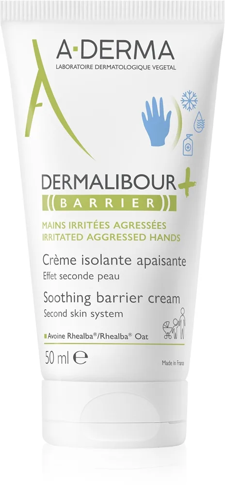 A-Derma Dermalibour+ Barrier Insulating Cream - Nude - 50 ML