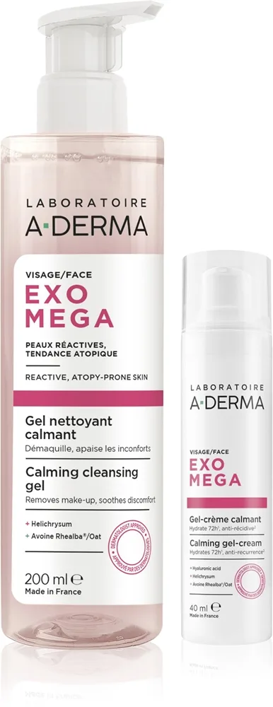 A-Derma Exomega Calming Set Sæt For tør atopisk hud