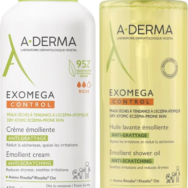 A-Derma Exomega Sæt For tør atopisk hud