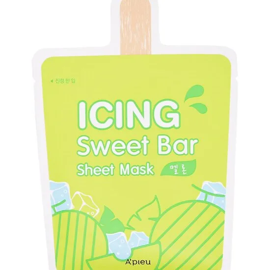 A’pieu Icing Sweet Bar Mask Melon Lindrande arkmask för ansiktet 21 g