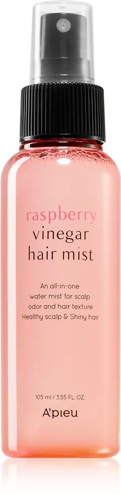 A’pieu Raspberry Vinegar Keratinspray För stressat hår och hårbotten 105 ml