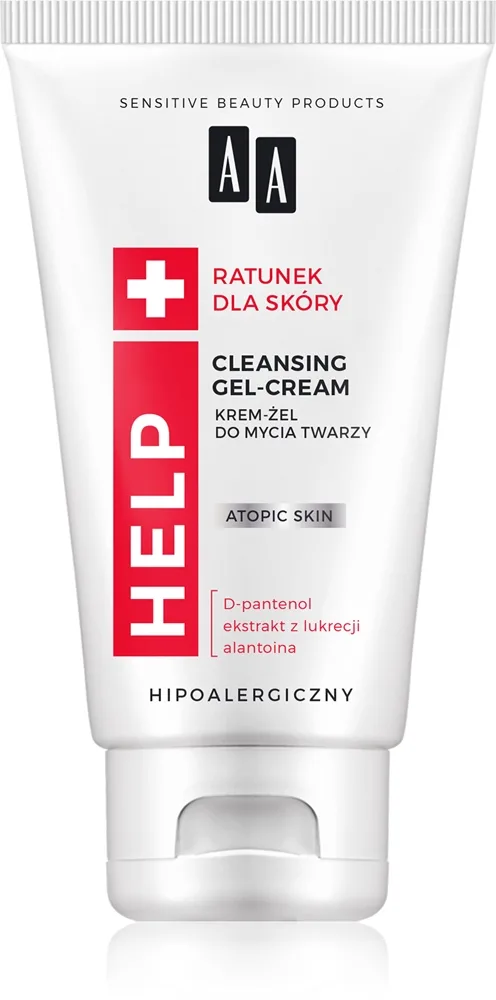 AA Cosmetics Help Atopic Skin Rengörande krämig gel För torr till atopisk hud Doftfri 150 ml