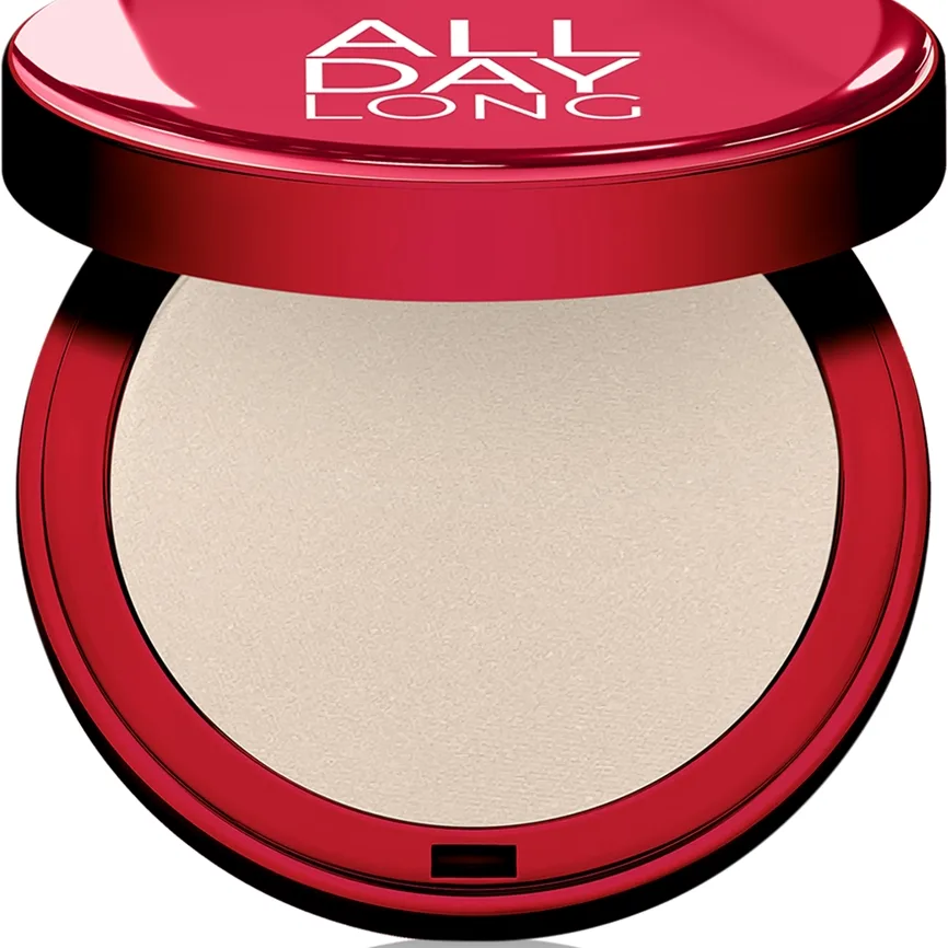 AA Wings of Color All Day Long Pressed Setting Powder Kompakt pudder med mat effekt Skygge 01 Light-Natural 9 g