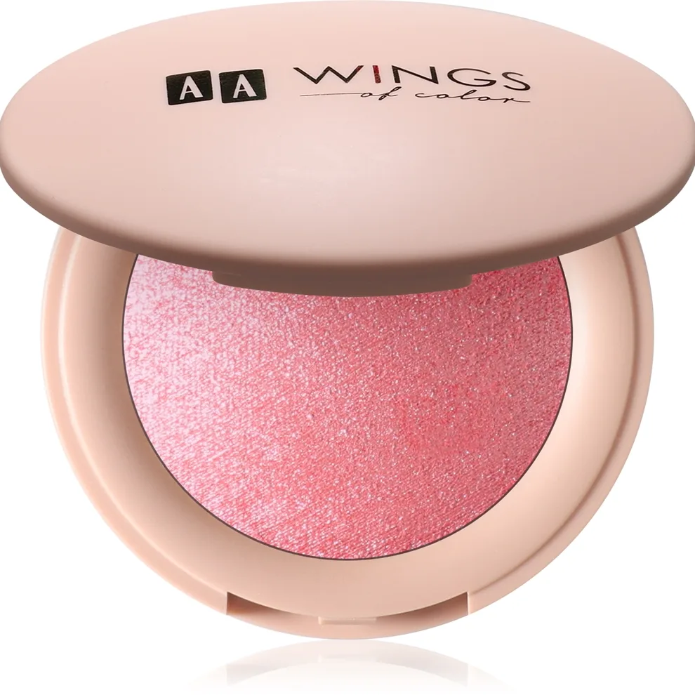 AA Wings of Color Power of Glow Illuminating Blush Illuminerande rouge Skugga 01 Sunset Rose 4 g