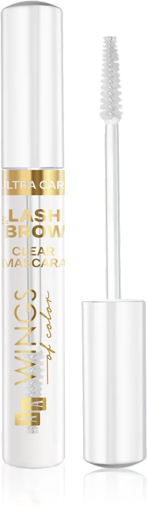 AA Wings of Color Ultra Care Lash&Brow Transparent maskara för ögonfransar och ögonbryn 10 ml
