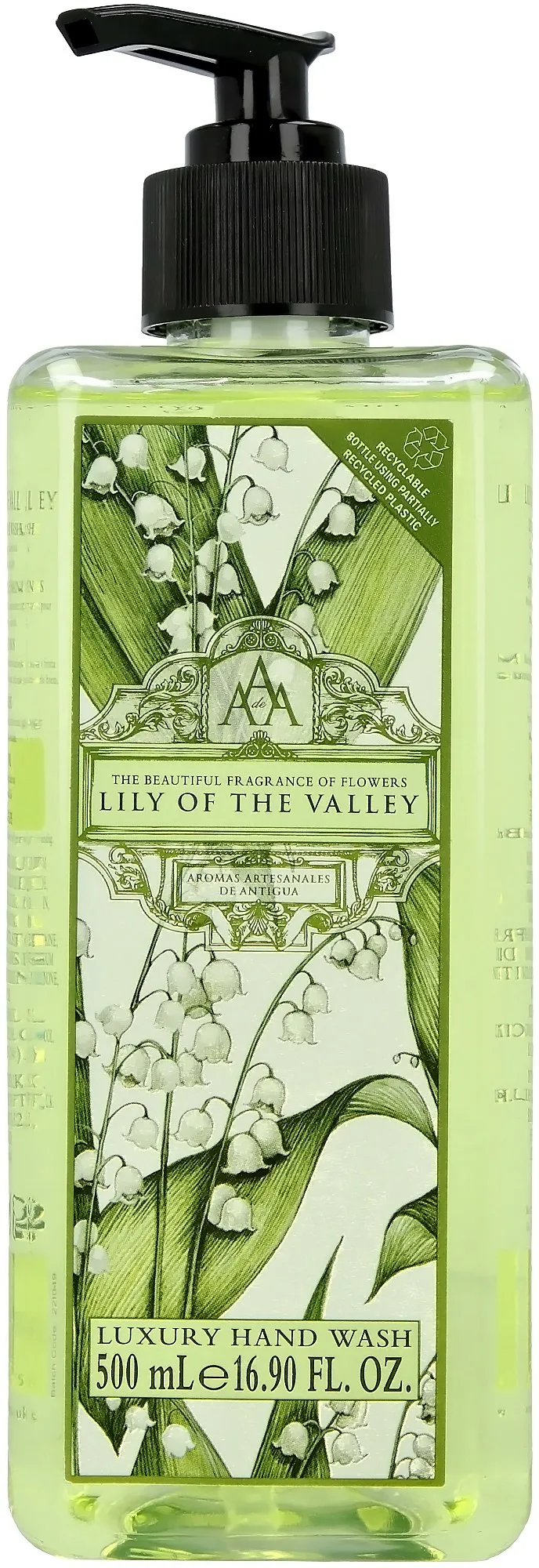 AAA - Aromas Artesanales de Antigua Hand Wash Lily of the Valley  500 ml