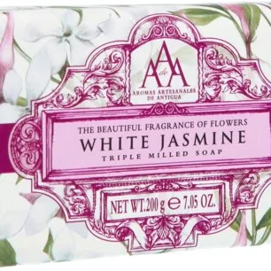 AAA - Aromas Artesanales de Antigua Soap White Jasmine 200 g