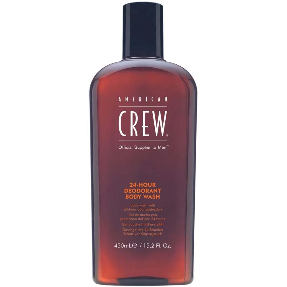 American Crew Body 24-Hour Deodorant Body Wash Luktreducerande duschgel 24 tim 450 ml