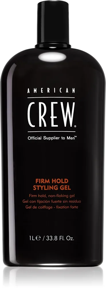 American Crew Firm Hold Gel kiinnitysgeeli miehille 1000 ml