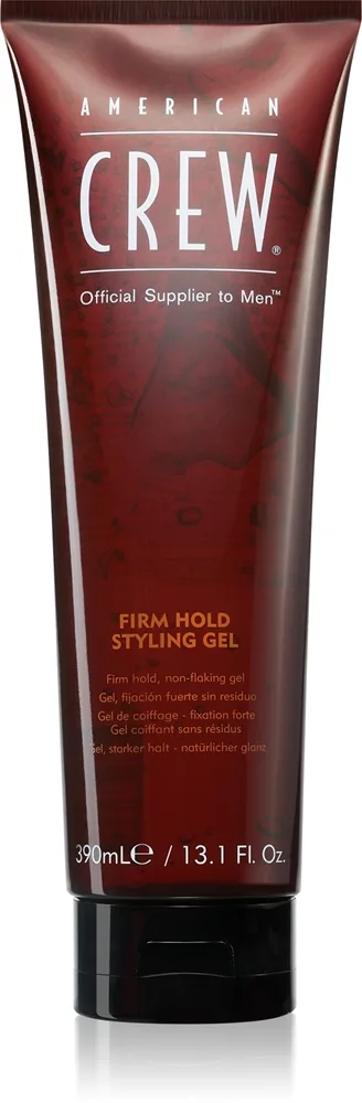 American Crew Firm Hold Styling Gel Styling-gel För lyster 390 ml
