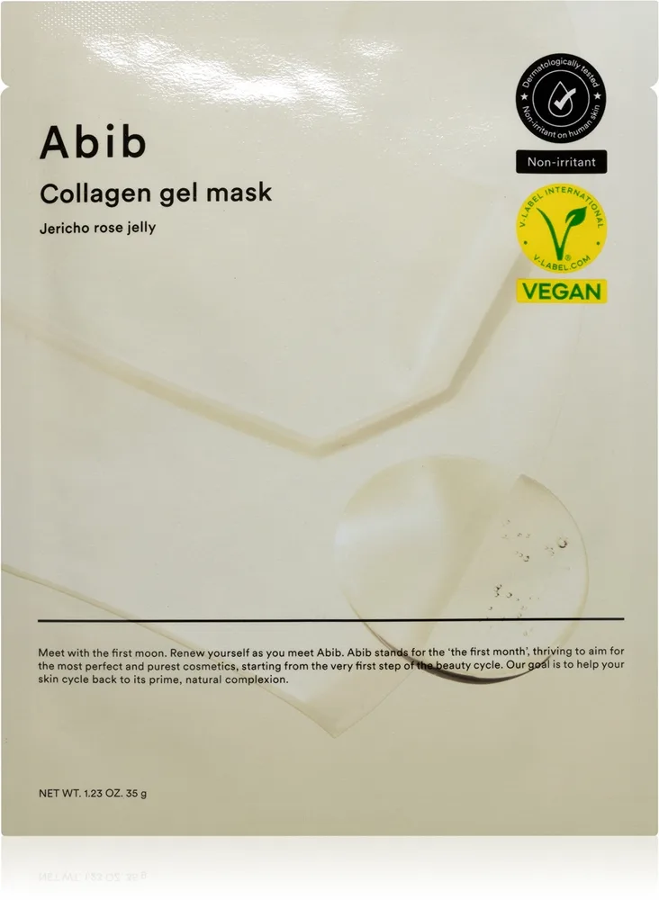 Abib Collagen Gel Mask Jericho Rose Jelly intensiv hydrogelmask med åtstramande effekt 35 g