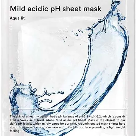 Abib Mild Acidic Ph Sheet Mask Aqua Fit 10-Pack 30 g