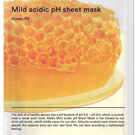 Abib Mild Acidic Ph Sheet Mask Honey Fit 10-Pack 30 g