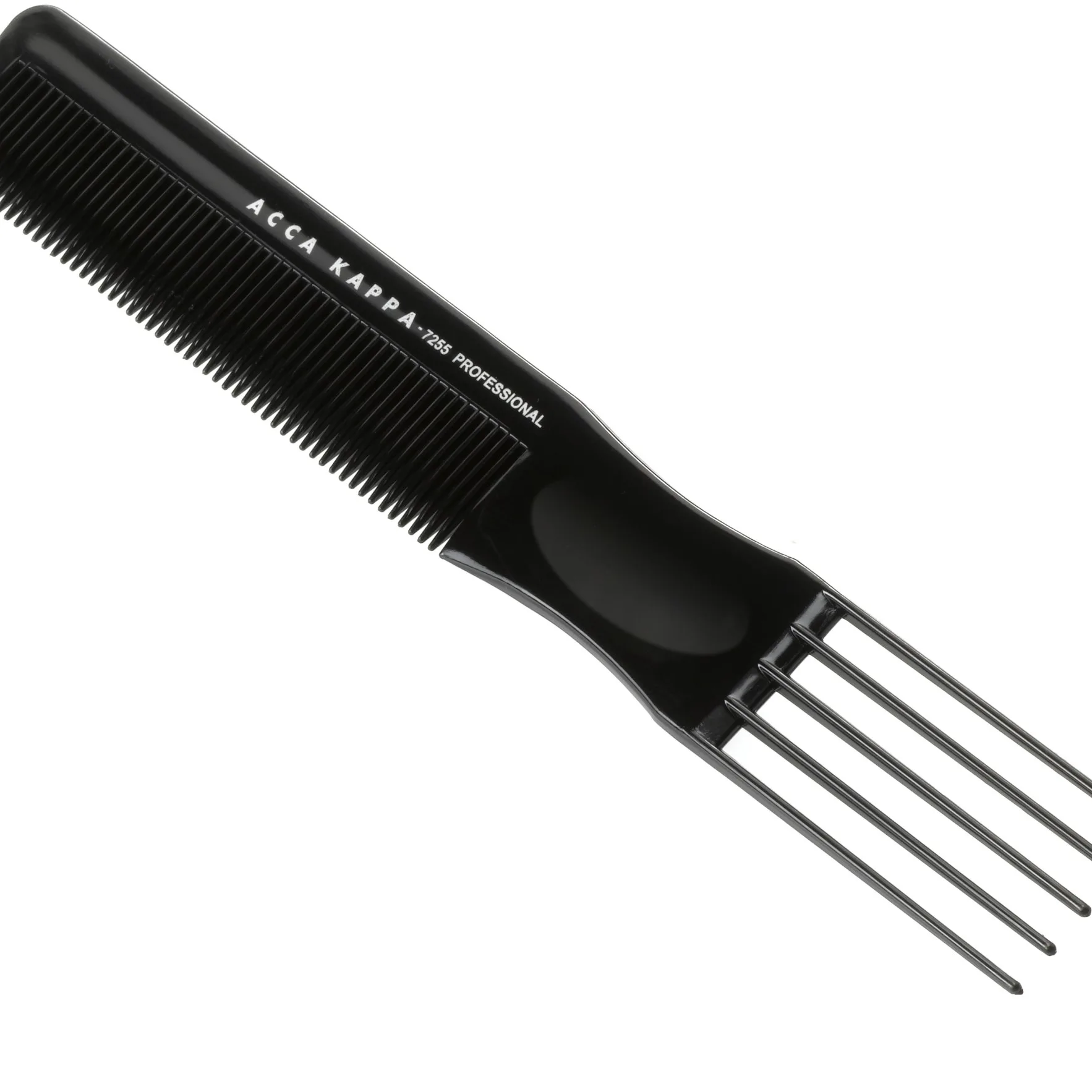 Acca Kappa Professional Styler Dressing Out Comb – 7255 Black