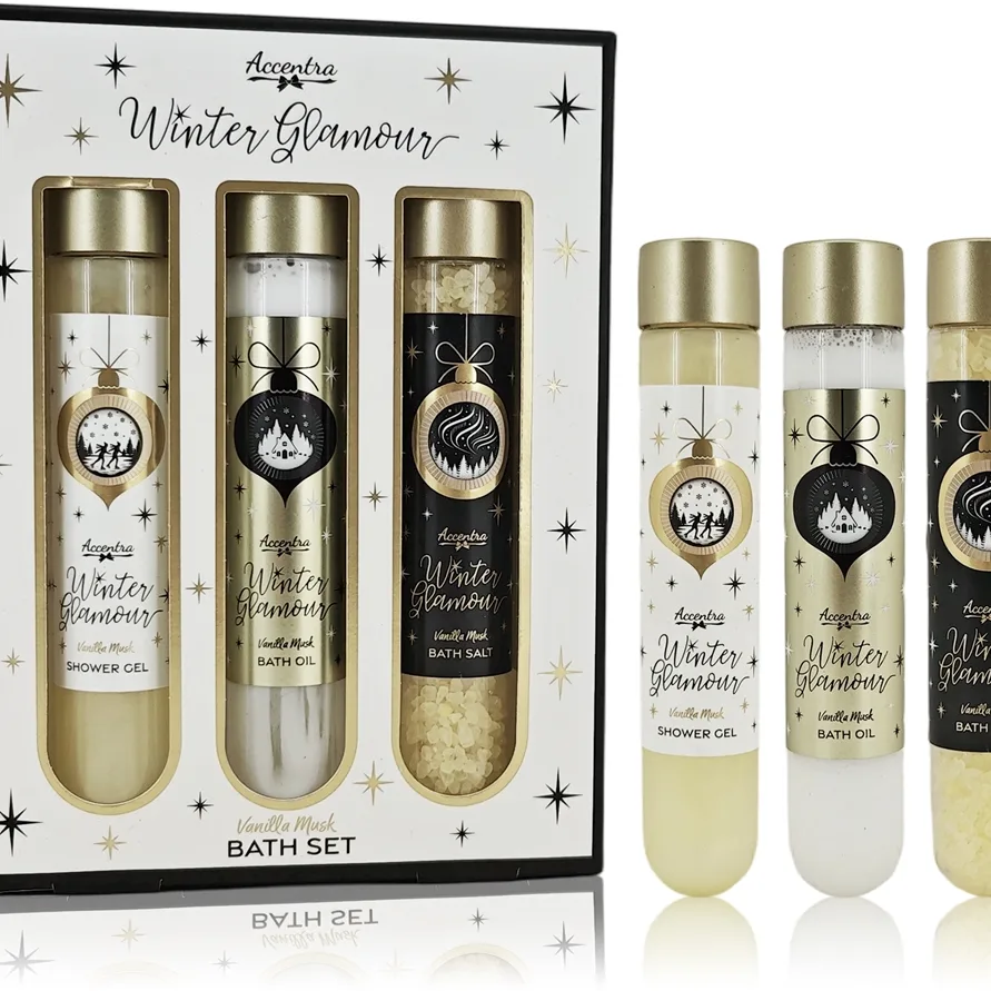 Accentra Bath Set Vanilla & Musk Geschenkset für das Bad