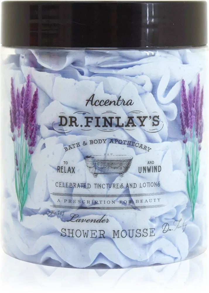 Accentra Dr. Finlay´s Shower Mousse Bruseskum Aroma Lavender 200 g