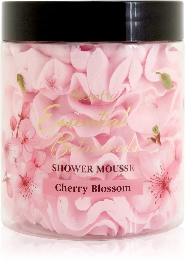 Accentra Essential Botanicals Shower Mousse Bruseskum dufte Cherry Blossom 200 g