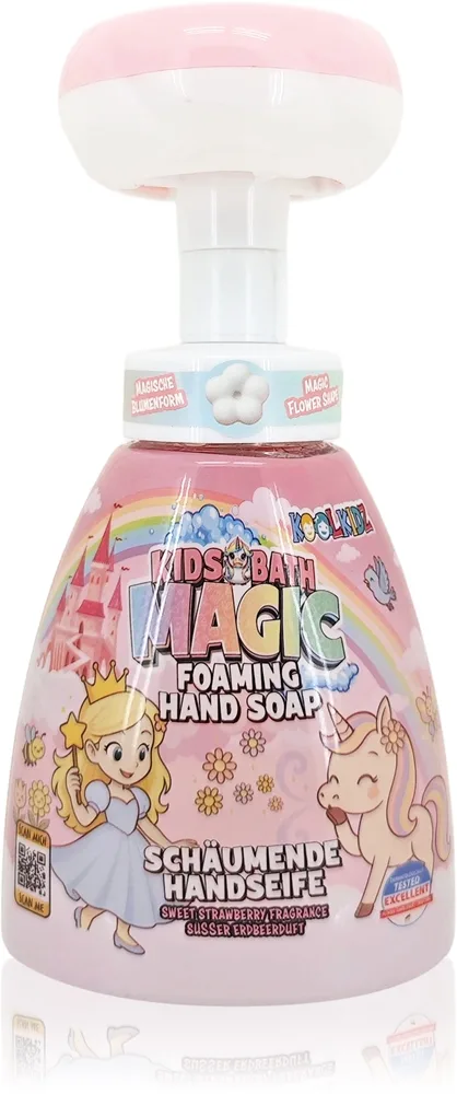 Accentra KOOLKIDZ Skummande handtvål Med pump doft Sweet Strawberry 310 ml