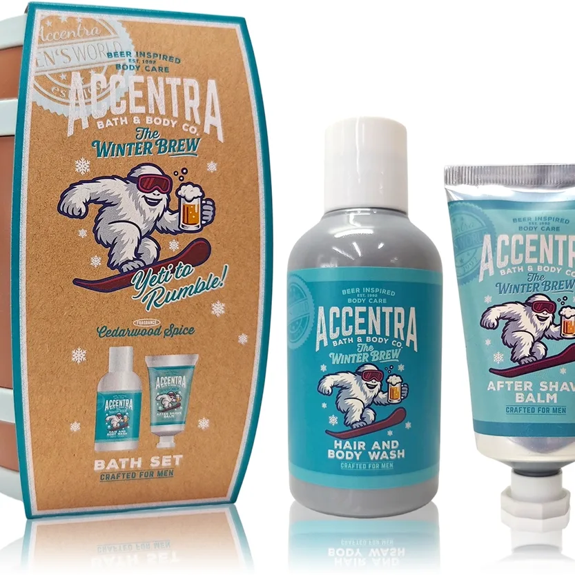 Accentra The Winter Brew Bath Set Geschenkset für Herren 1 St.