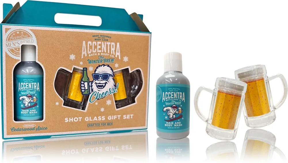 Accentra The Winter Brew Shot Glass Gift Set Geschenkset für Herren