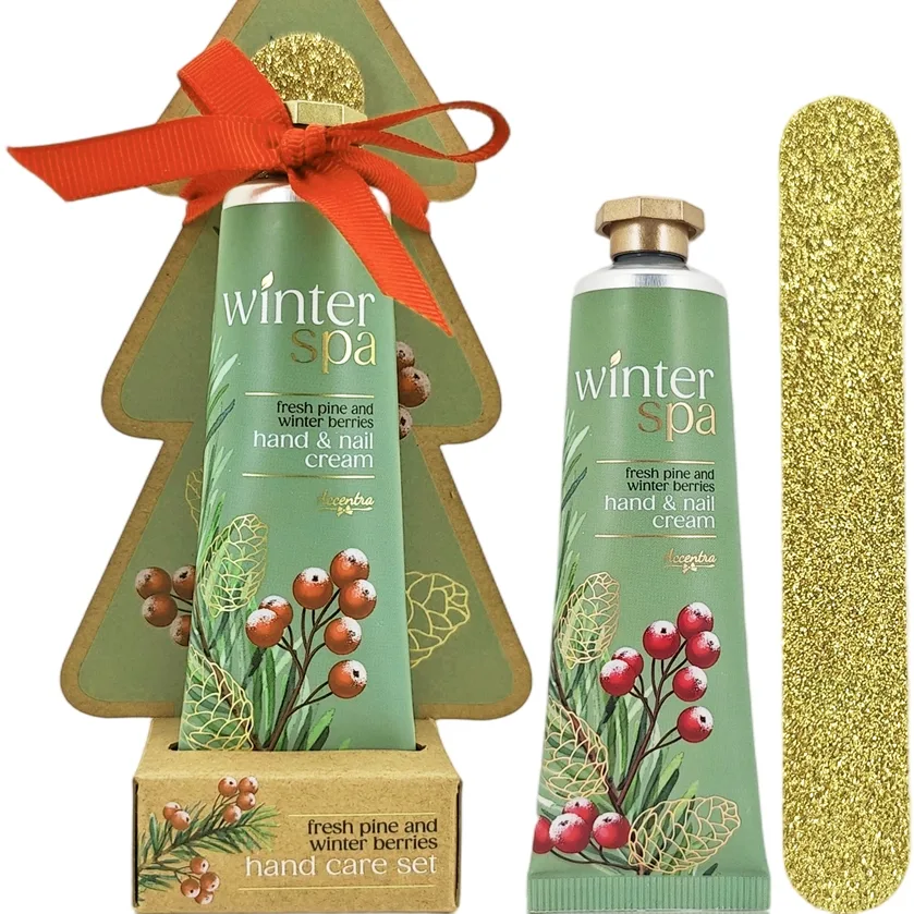 Accentra Winter Spa Hand Care Set Geschenkset für Hände und Fingernägel