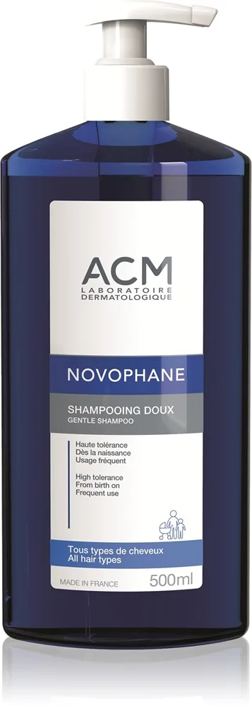 ACM Novophane Gentle Shampoo Extra milt schampo för alla hårtyper 500 ml