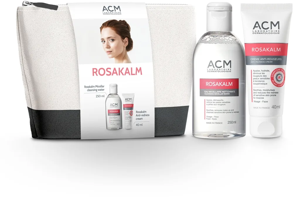 ACM Rosakalm Gift Set joululahjasetti herkälle ja punoitukseen taipuvaiselle iholle