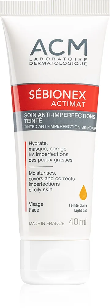 Acm Sebionex Actimat Cream Sävytetty 40 ml