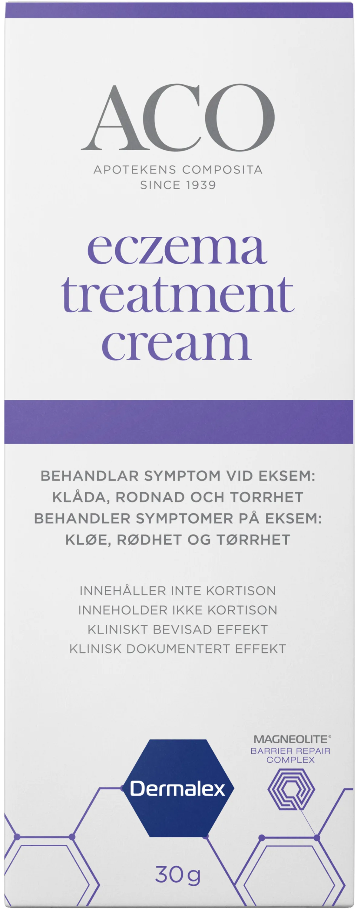 ACO Eczema treatment cream 30 g