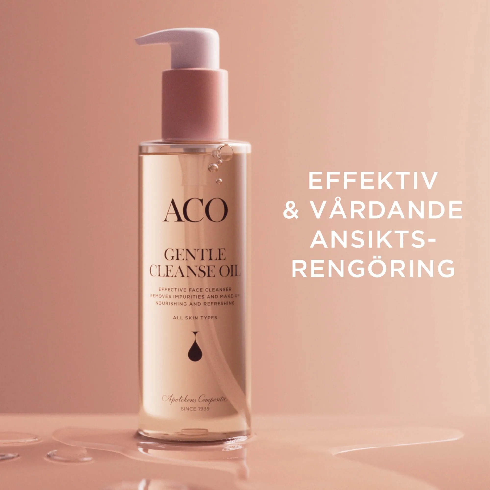 ACO Face Gentle Cleanse Oil Parfymerad 150 ml