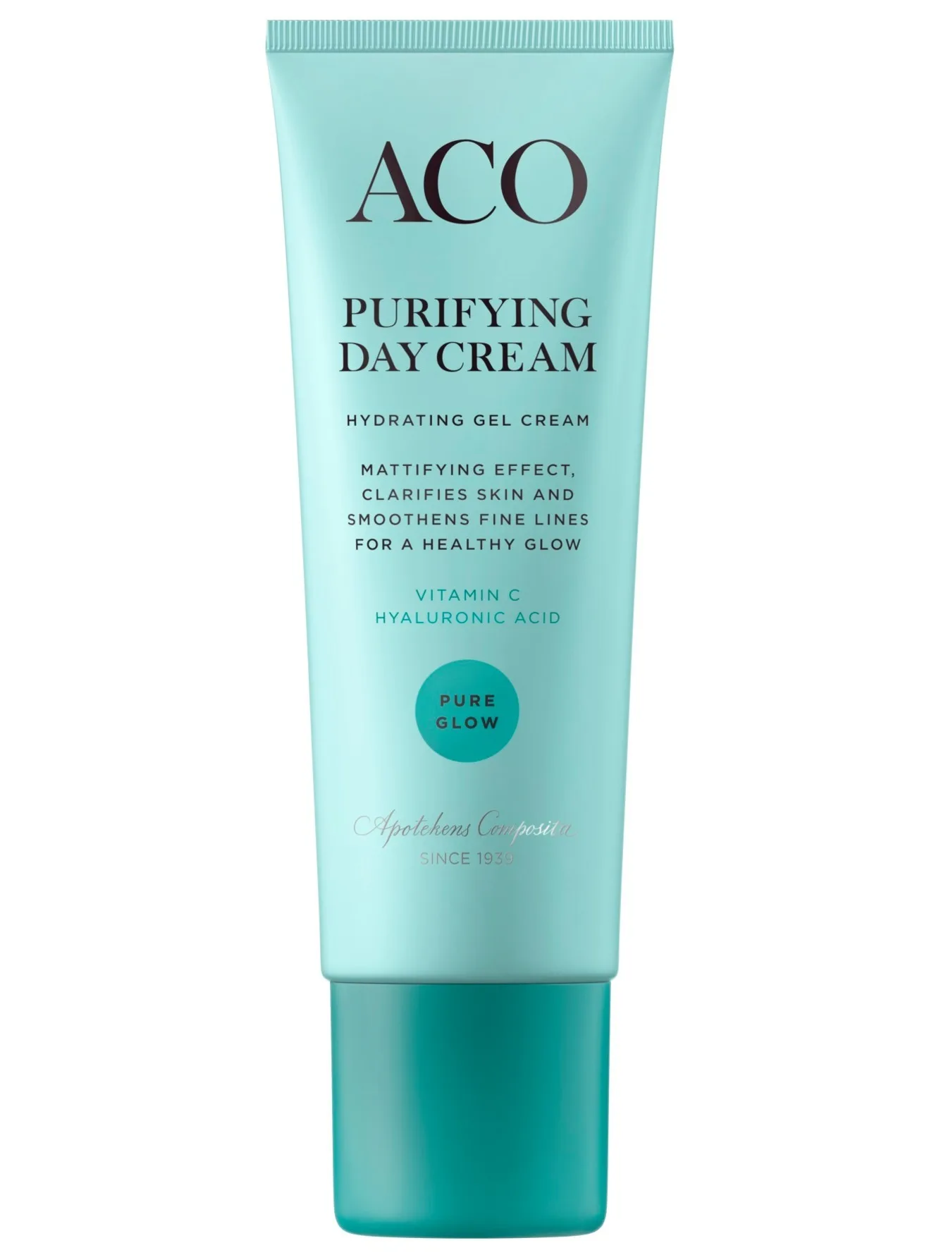 Aco Face Pure Glow Purifying Day Cream Hajustettu 50 ml