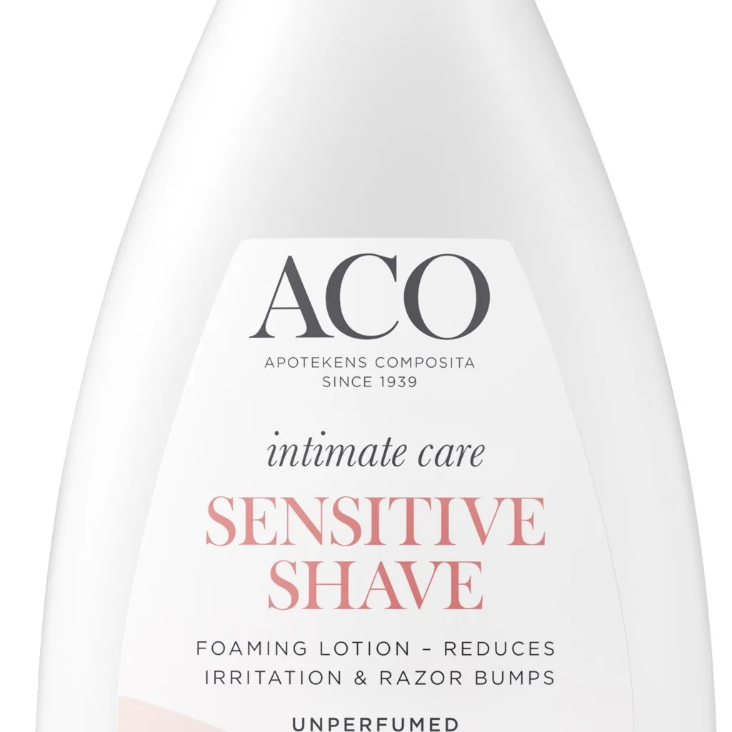 ACO Intimate Care Sensitive Shave Intimrakning Lotion 200 ml