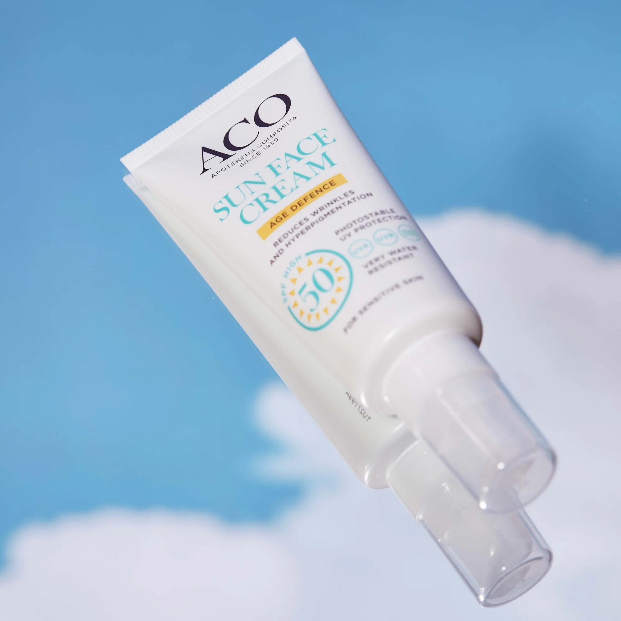 ACO Sun Face Cream Age Defence SPF50+ 40 ml