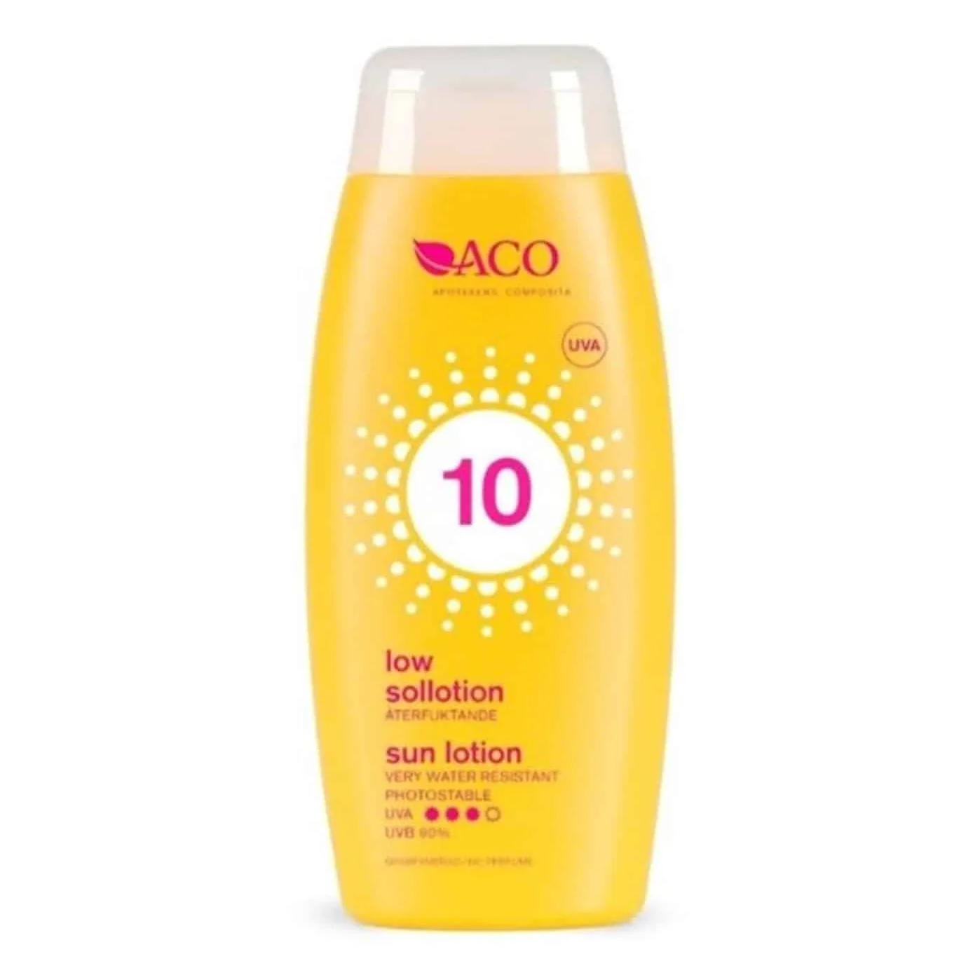 ACO Sun Lotion Low Protection Spf 10 200ml