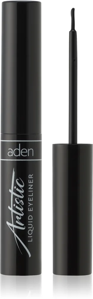 Aden Cosmetics Artistic nestemäinen eyeliner sävy 02 White 3.5 ml