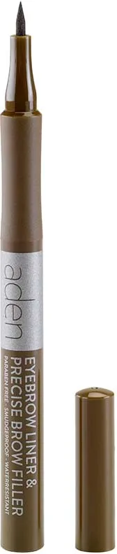 Aden Eyebrow Liner & Precise Brow Filler Brunette 02