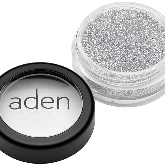 Aden Glitter Powder Silver Shimmer 02