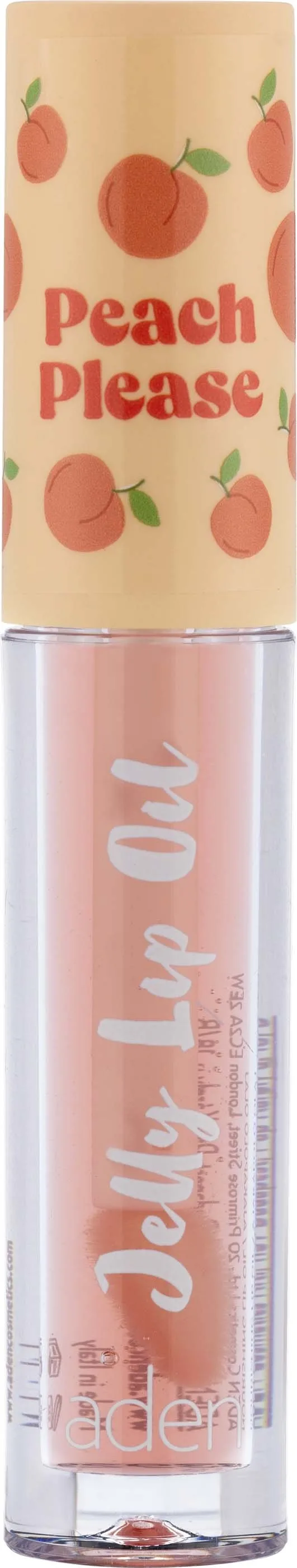 Aden Jelly Lip Oil  02 Peach/ Peach Please