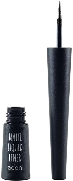 Aden Matte Liquid Liner Black Liner Black