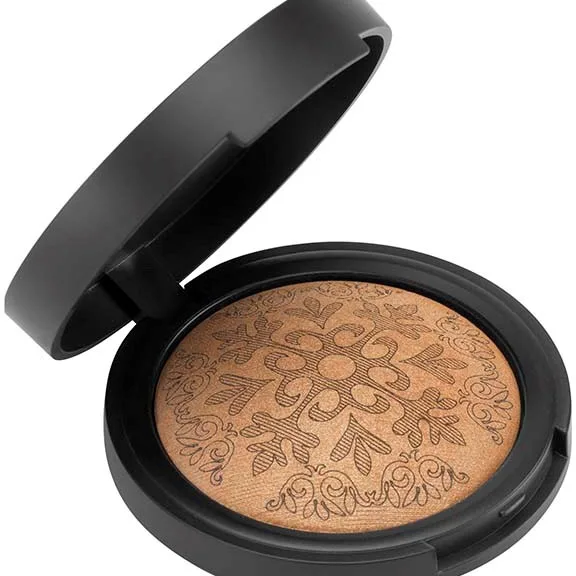 Aden Terracotta Baked Glowing Bronzing Powder