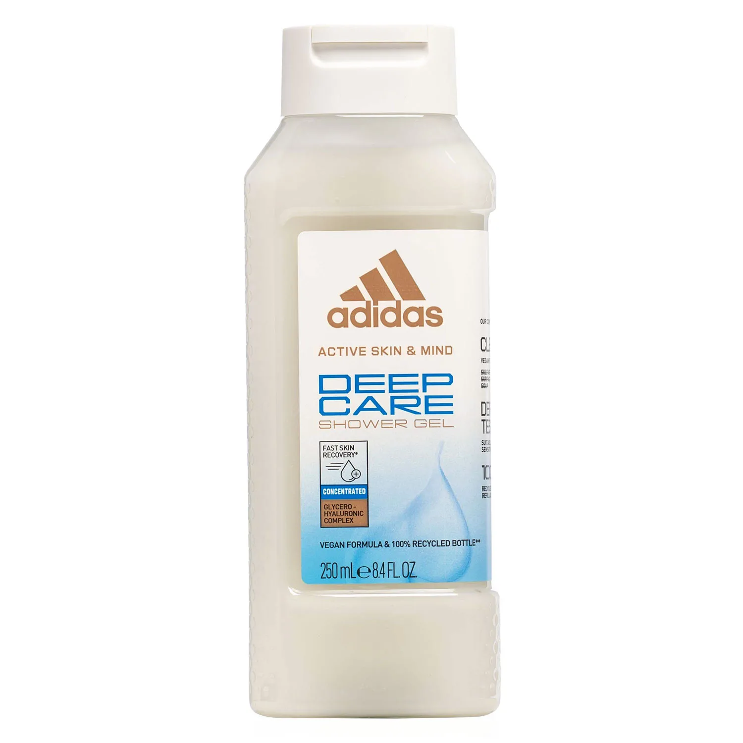 Adidas Deep Care Vårdande duschgel med hyaluronsyra 250 ml